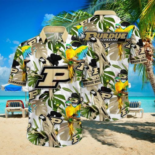 Evening Strollstime Purdue Boilermakers NCAA Sport Hawaiian Shirt