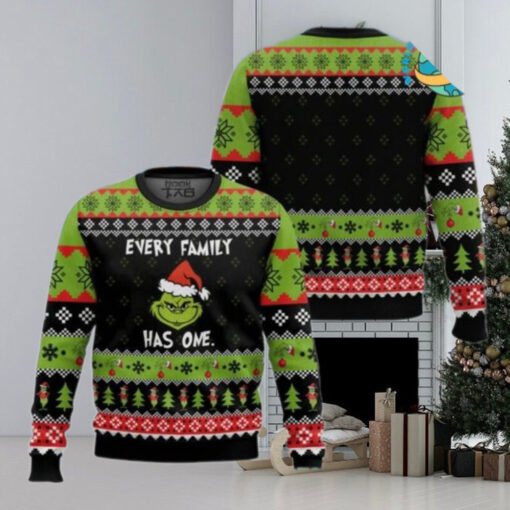 Every Family Has One Grinch Ugly Christmas Sweater