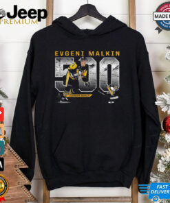 Evgeni Malkin Pittsburgh Penguins 500 Goals T Shirt