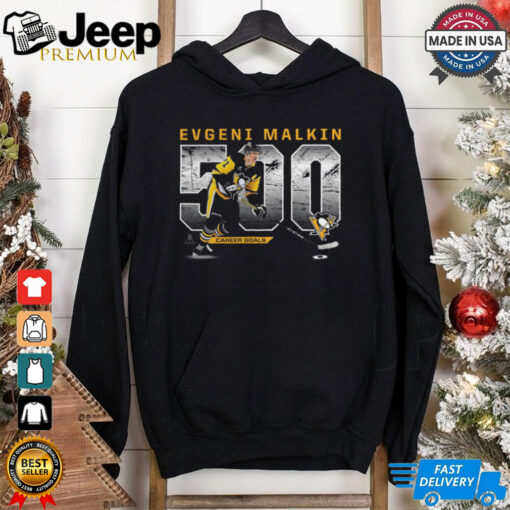 Evgeni Malkin Pittsburgh Penguins 500 Goals T Shirt