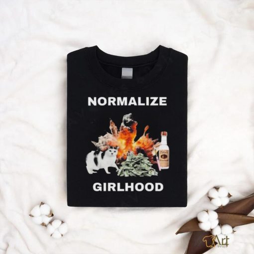 Eyecandyusa Normalize Girlhood Shirt