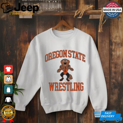 Oregon State Beavers Wrestling Beaver T Shirt