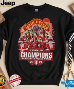 FA Women’s Cup Champions Manchester United Women 2023 2024 T Shirt