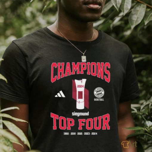 FC Bayern München Basketball Champions Siegmund Top Four Shirt