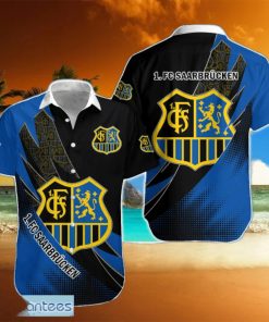 FC Saarbrucken Team Logo 3D Hawaiian Shirt For Fans