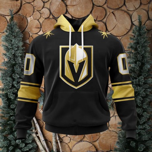 NHL Vegas Golden Knights Special Black And Gold Design Hoodie