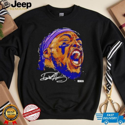 Face Derrick Henry Baltimore Scream Football Signature shirt