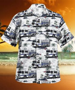 Fair Lawn New Jersey Fair Lawn Rescue Squad Hawaiian Shirt