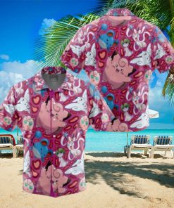 Fairy Type Pokemon Pokemon Button Up Anime Hawaiian Shirt