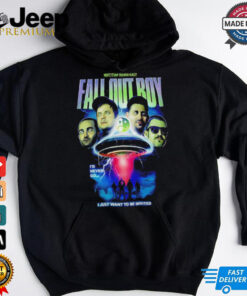 Fall Out Boy Limited Halloween I just want to be invited shirt