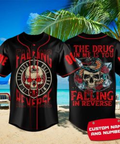 Falling In Reverse The Drug In Me Is You Custom Baseball Jersey