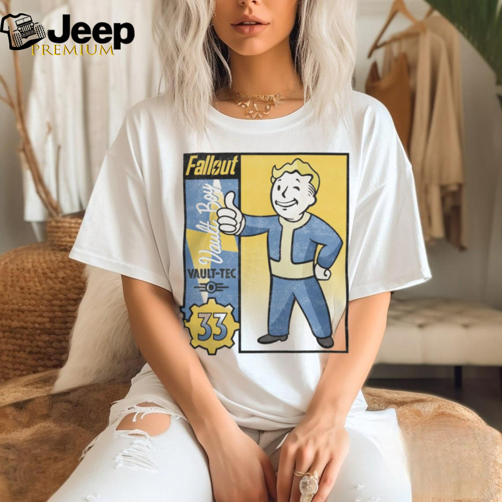 Fallout (Show) Vault Trading Card T Shirt - teejeep