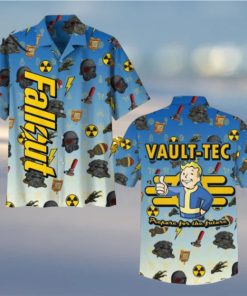 Fallout Vault Tec Prepare For The Future Hawaiian Shirt