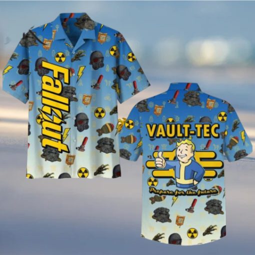 Fallout Vault Tec Prepare For The Future Hawaiian Shirt