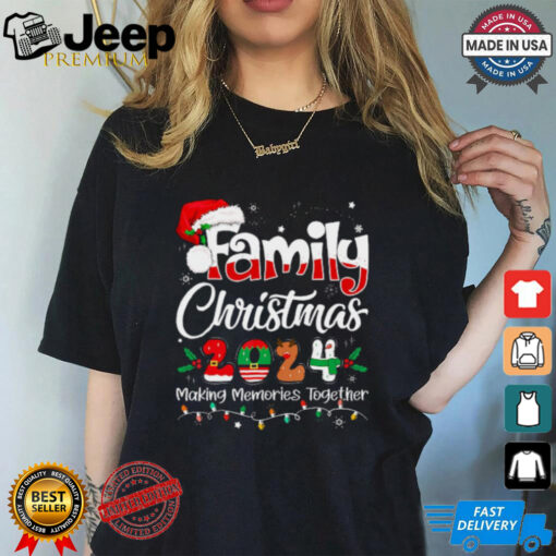 Family Christmas 2024 Matching Outfit Xmas Squad Santa T Shirt