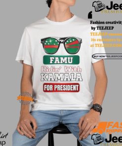 Famu Ridin’ With Kamala For President 2024 Shirt