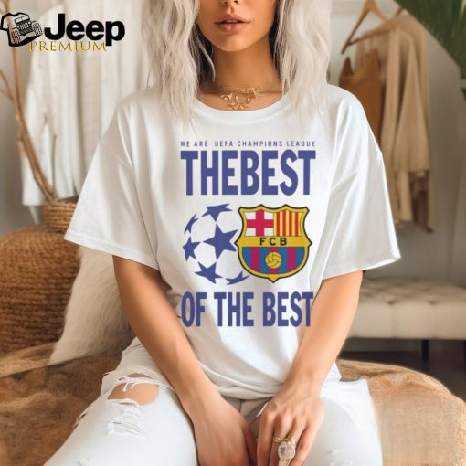 Fc Barcelona UEFA Champions League T Shirt