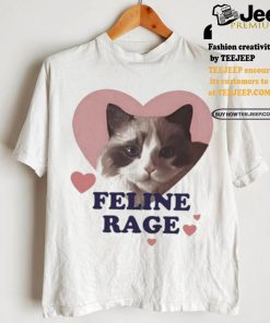 Feline Rage Cat Shirt