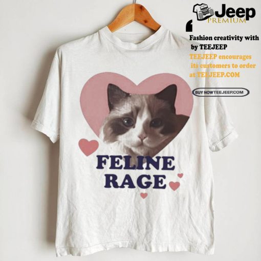 Feline Rage Cat Shirt