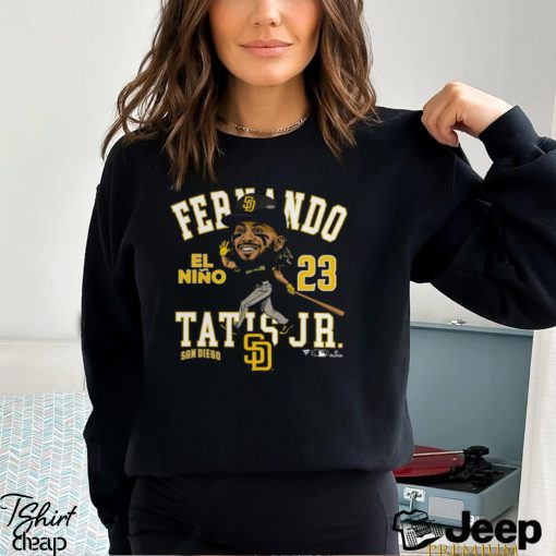 Fernando Tatis Jr San Diego Padres Fanatics Branded Hometown Caricature T Shirt