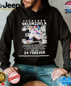 Fernando Valenzuela 1960 2024 Forever 34 Shirt