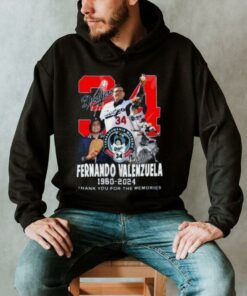 Fernando Valenzuela 1960 2024 Thank You For The Memories T Shirt