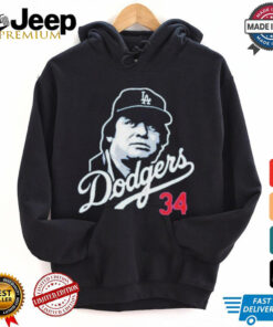 Fernando Valenzuela 34 Los Angeles Dodgers T Shirt