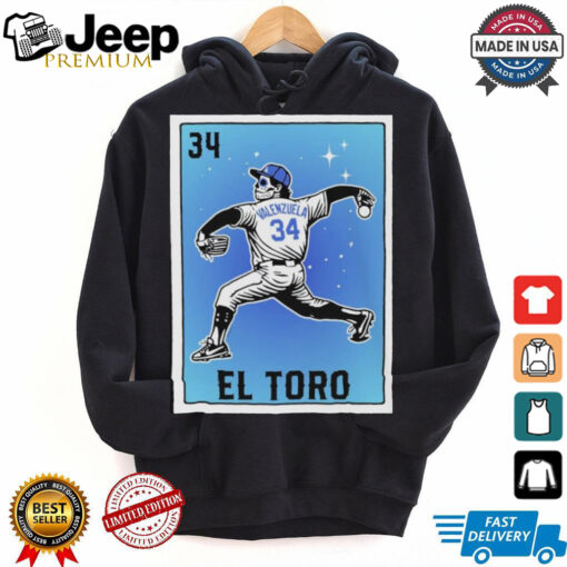 Fernando Valenzuela El Toro Baseball Legend Shirt