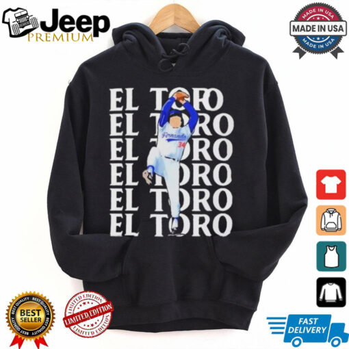 Fernando Valenzuela Los Angeles Dodger El Toro Baseball Shirt