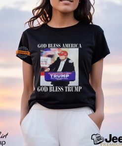 Ferriolawind God Bless America God Bless Trump Shirt