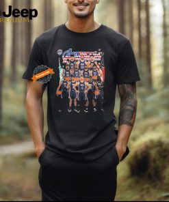 Official USA Basketball 2024 Team Player Graphics Design TShirt