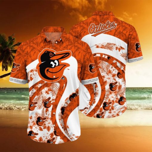 Baltimore Orioles MLB Casual 3D Hawaiian Shirt For Men Women