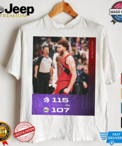 Final Toronto Raptors 115 – 107 Philadelphia 76ers NBA Poster t shirt