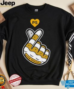 Finger heart PS San Diego Padres 2024 shirt