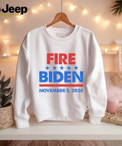 Fire Biden Elect Trump President 2024 Republican Patriot shirt