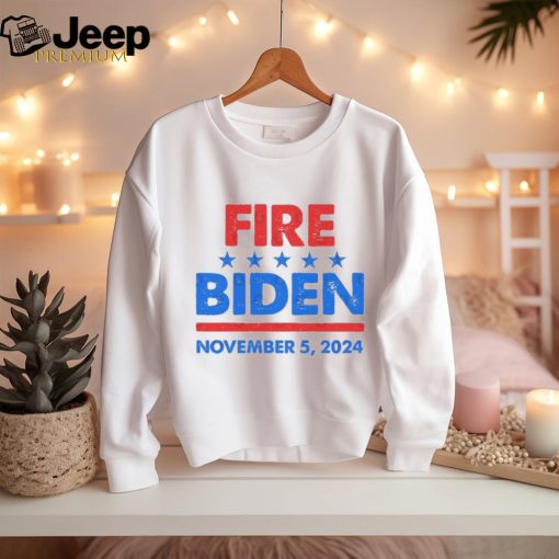 Fire Biden Elect Trump President 2024 Republican Patriot shirt