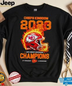 Fire Chiefs Kingdom 2023 AFC West Division Champions 8th straight and counting shirt