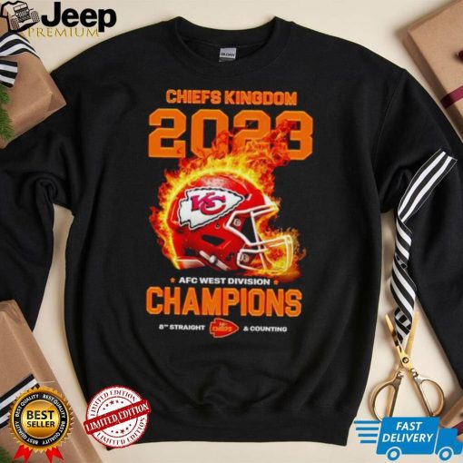 Fire Chiefs Kingdom 2023 AFC West Division Champions 8th straight and counting shirt