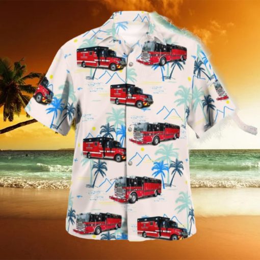 Fire Department City of Alexandria VA Hawaiian Shirt