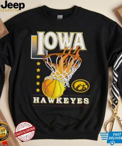 Fire stars Iowa Hawkeyes basketball logo 2024 shirt