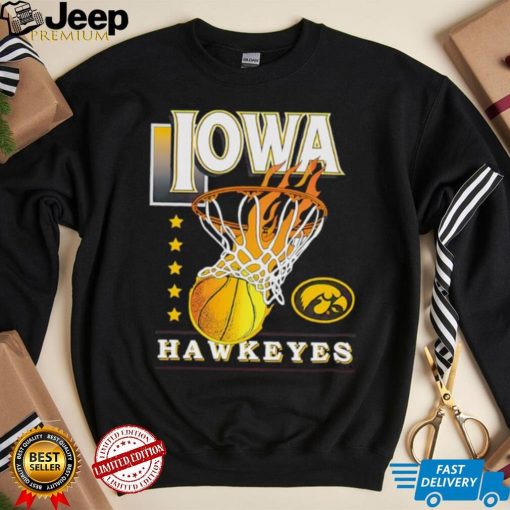 Fire stars Iowa Hawkeyes basketball logo 2024 shirt