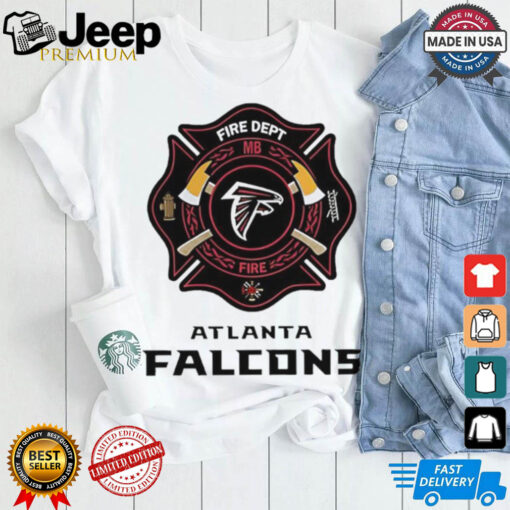 Firefighter Appreciation Shirt Atlanta Falcons Logo