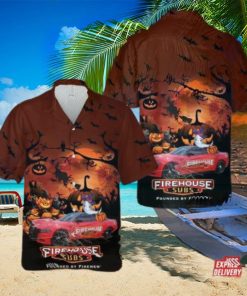 Firehouse Subs Halloween Hawaiian Shirt