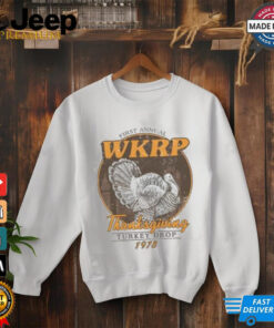 First Annual WKRP Turkey Drop Thanksgiving Shirt