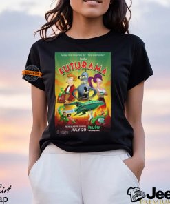 First Poster For Futurama Season 12 Premieres July 29 On HuLu Unisex T Shirt