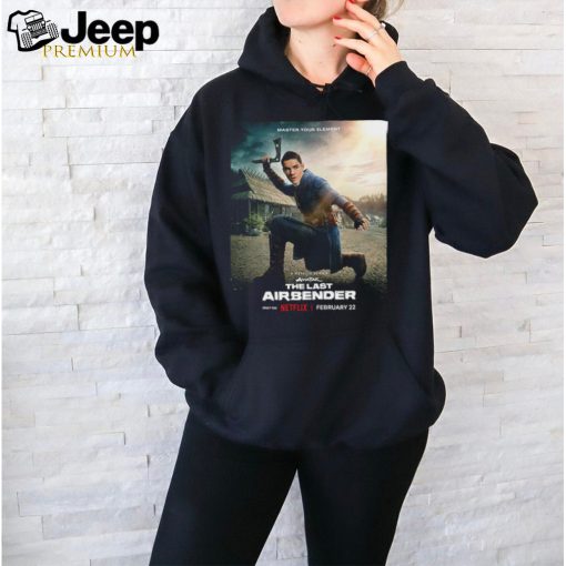 First Poster Netflix Series Avatar The Last Airbender Featuring Sokka T Shirt