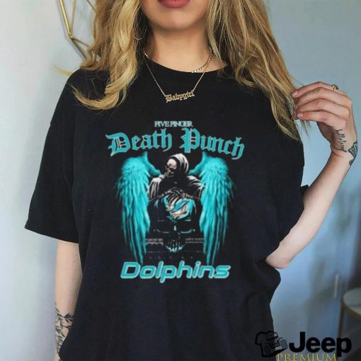 Five Finger Death Punch Miami Dolphins Shirt