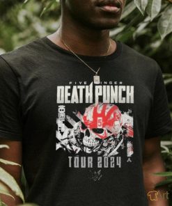 Five Finger Death Punch Tour 2024 With Schedule T Shirt