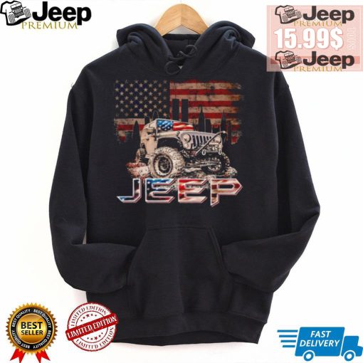 Flag Jeep American flag 2024 shirt