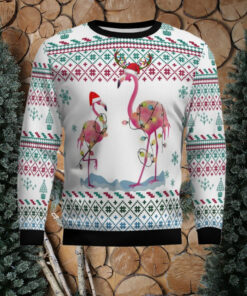 Flamingo Christmas Reunion Ugly Christmas Sweater